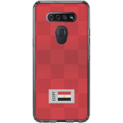 Egypt Soccer Flag LG K51/Q51 Clear Case